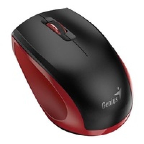 Myš GENIUS NX-8006S/ 1600 dpi/ bezdrôtová/ tichá/ čierna/ červená