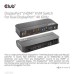 Club3D Network Switch - Prepínač, DP/HDMI KVM prepínač - Dual DP 4K 60Hz