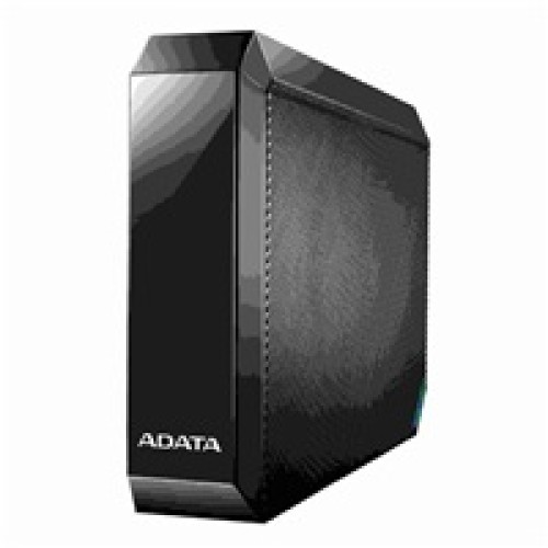 Externý pevný disk ADATA 8 TB 3.5" USB 3.2 HM800, podpora TV, šifrovanie AES, čierna