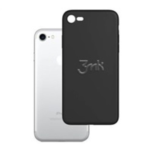3mk Ochranný kryt Matt Case pre Apple iPhone 7 / 8 / SE (2020/2022) čierny