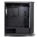 EVOLVEO Functio 3, case ATX, 1x120mm PWM ventilátor, RGB panel, průhledná bočnice, černá