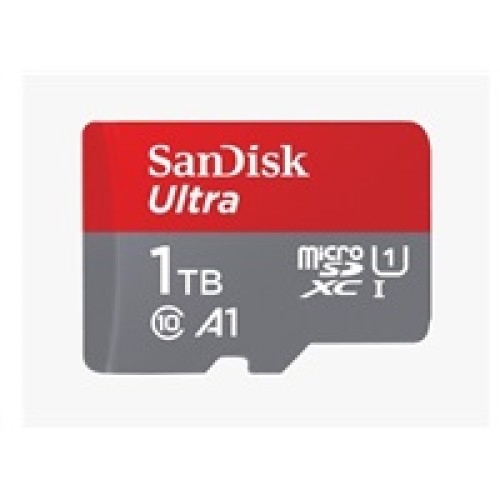 SanDisk MicroSDXC karta 1TB Ultra (150 MB/s, A1 Class 10 UHS-I) + adaptér