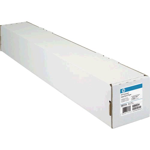 Fotopapier HP Inkjet Bond Paper - role 42" 1067 mm x 45.7 m (42 in x 150 ft),  4.2 mil,  80 g/m2