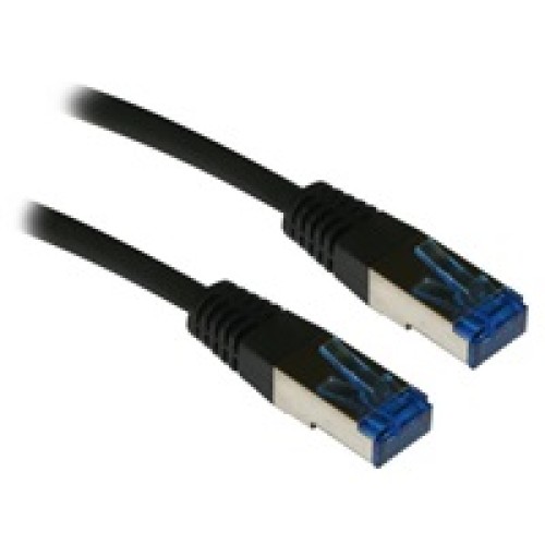 XtendLan patch kábel Cat6A, SFTP, LS0H - 1m, čierny
