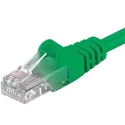 PremiumCord Patch kabel UTP RJ45-RJ45 CAT6 1,5m zelená