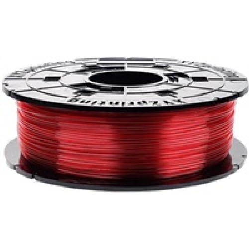 XYZ 600 gramů, Clear red PETG Filament Cartridge pro Nano (special extruder required), Junior, Mini, Super, Color