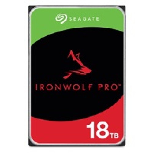 SEAGATE HDD 18TB IRONWOLF PRO (NAS), 3.5", SATAIII, 7200 RPM, Cache 256MB