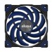 AKASA ventilátor ALUCIA XS12 (Photic Blue Edition), 12cm fan