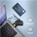 AXAGON CRE-SMP2A, USB-A + USB-C PocketReader 4-slot čítačka Smart card (eID klient) + SD/microSD/SIM