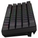 Endorfy herní klávesnice Thock Compact BR RGB /USB/ brown sw. / bezdrátová / mechanická / US layout / mini /černá RGB