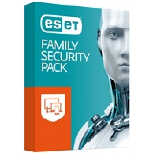 ESET Family Security Pack: Krabicová licencia pre 4 zariadenia na 1 rok