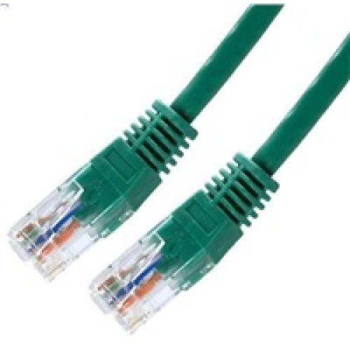 XtendLan patch kábel Cat6, UTP - 0,25m, zelený (predaj po 10 ks)