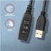 AXAGON ADR-305, USB 3.2 Gen 1 A-M -> A-F aktívny predlžovací / repeater kábel, 5m