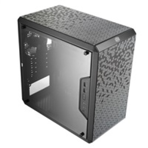 Cooler Master case MasterBox Q300L V2, micro-ATX, Mini Tower, USB 3.2, černá, bez zdroje