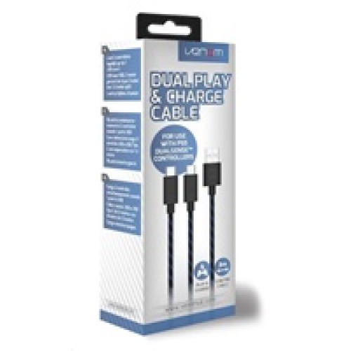 VENOM VS5002 Dual Play & Charge 3 meter Type-C cable