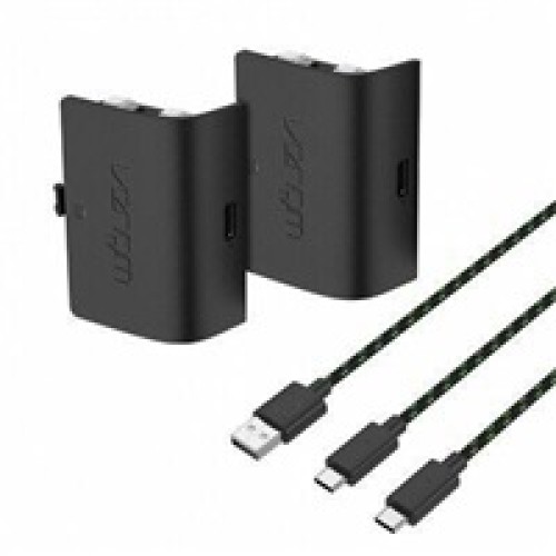VENOM VS2882 Xbox Series S/X & One Black Twin Battery Pack + 3 meter cable