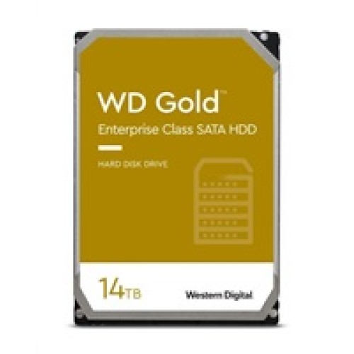 WD GOLD WD141KRYZ 14TB SATA/ 6Gb/s 512MB cache 7200 otáčok za minútu, CMR, Enterprise