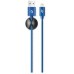 ALIGATOR datový kabel  PREMIUM 2A, Lightning, modrá