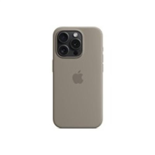 APPLE iPhone 15 Pro Silicone Case with MagSafe - Clay