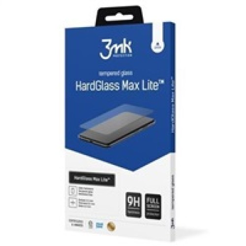 3mk tvrzené sklo HardGlass Max Lite pro Apple iPhone 15 Pro, černá