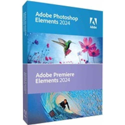 Adobe Photoshop & Adobe Premiere Elements 2024 MP CZ FULL BOX