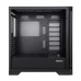 EVOLVEO Ptero Q2+, 2x čelní panel - sklo /mřížka, case ATX, černá, 4x ARGB Ventilátor
