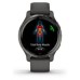 Garmin GPS sportovní hodinky Venu2S Slate/Black Band, EU