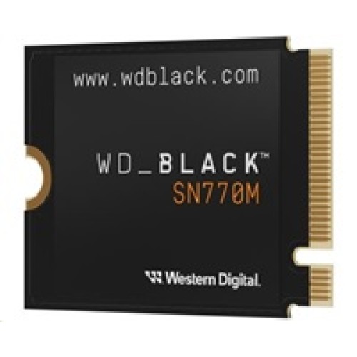 WD BLACK SSD NVMe 500GB PCIe SN 770M, Gen4 8 Gb/s, (R:5000, W:4000MB/s) M.2 2230-S3-M