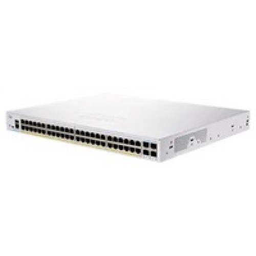 Cisco switch CBS350-48FP-4X-UK (48xGbE,4xSFP+,48xPoE+,740W) - REFRESH