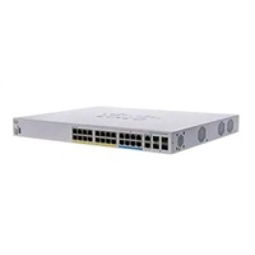 Cisco switch CBS350-24NGP-4X-UK (16xGbE,8x5GbE,2x10GbE/SFP+ combo,2xSFP+,48xPoE+,8xPoE++,375W) - REFRESH