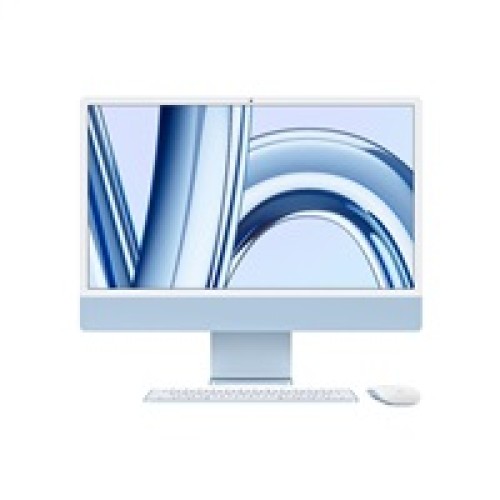 APPLE 24-inch iMac with Retina 4.5K display: M3 chip with 8-core CPU and 8-core GPU, 256GB SSD - Blue