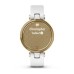 Garmin hodinky Lily® – Classic Edition, Luneta v barvě Light Gold, tělo White, řemínek z italské kůže, EU