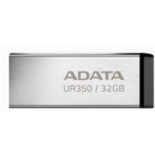 ADATA Flash Disk 32GB UR350, USB 3.2 Dash Drive, kov černá