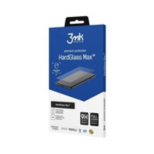3mk tvrzené sklo HardGlass MAX pro Redmi Note 12 5G, černá