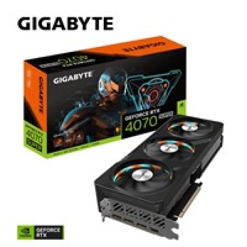 GIGABYTE VGA NVIDIA GeForce RTX 4070 SUPER GAMING OC 12G, 12G GDDR6X, 3xDP, 1xHDMI