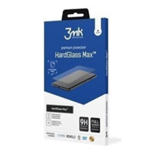 3mk tvrzené sklo HardGlass MAX pro Apple iPhone 13 / iPhone 13 Pro, černá