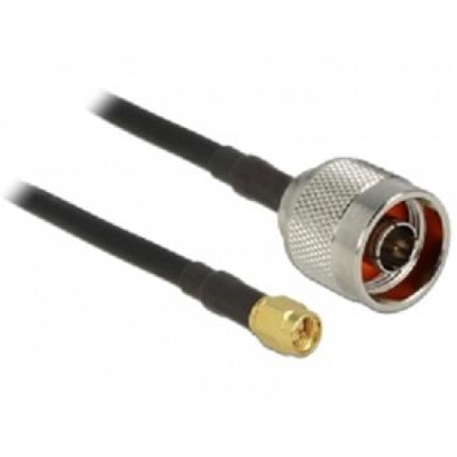 Delock Antenna Cable N plug > SMA plug CFD200 7.5 m low loss