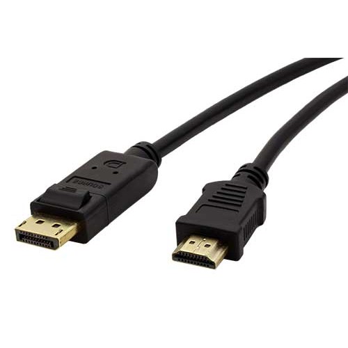 Kábel propojovací DisplayPort DP(M) - HDMI(M), 2m