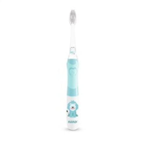 NENO FRATELLI elektrický zubní kartáček, pro děti od 6 let, LED podsvícení, nylonová vlákna, modrý