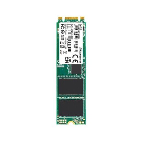 TRANSCEND MTS802I 64GB Industrial SSD disk M.2 2280 SATA III 6Gb/s  B+M Key (MLC), 530MB/s R, 460MB/s W