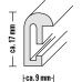 Hama rámček plastový SEVILLA, strieborná matná, 30x40 cm