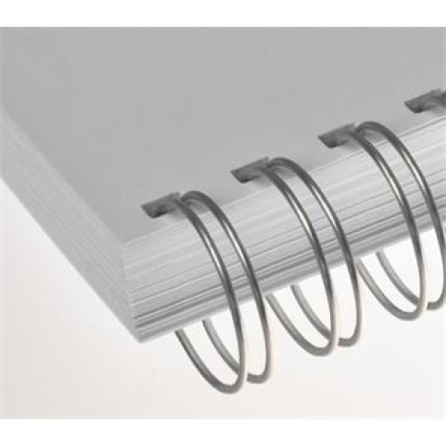 Viazací chrbát RENZ kovový (2/1") A4 průměr 11mm stříbrný 100ks