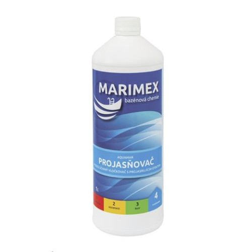 Bazénová chémia Marimex AquaMar Prejasňovač 1 l (tekutý prípravok)