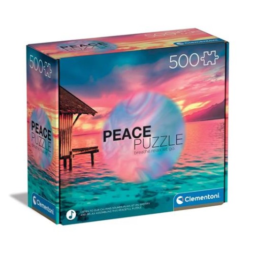 Puzzle Clementoni 500 dielikov Peace - Living the Present