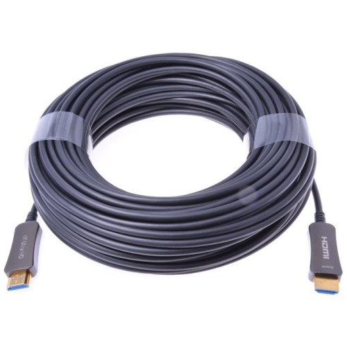 Kábel HDMI High Speed 4K@60Hz + Ethernet 30m, M/M, zlacené konektory