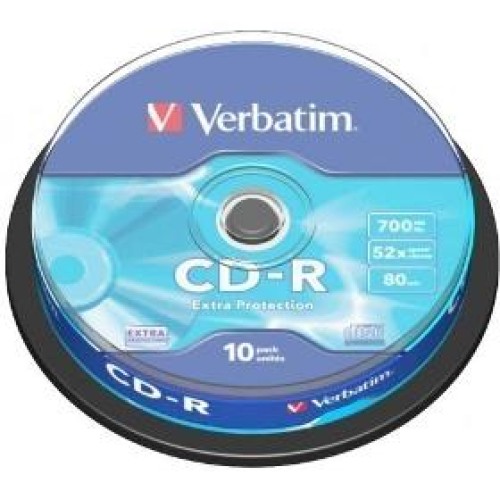 43437P CD-R 52X 10ks cake VERBATIM