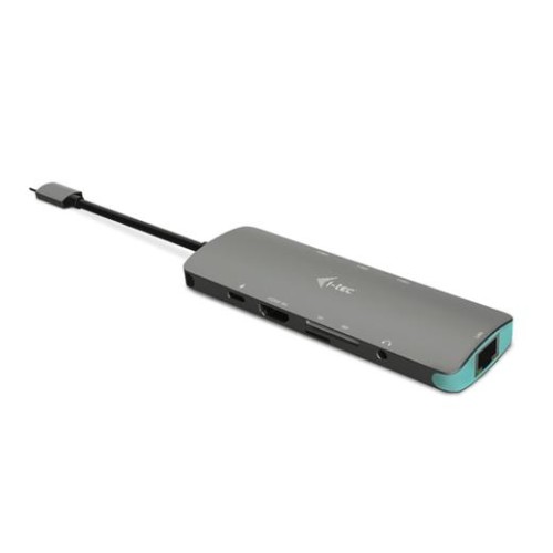 Dokovacia stanica i-Tec USB-C Metal Nano 4K HDMI LAN + Power Delivery 100W