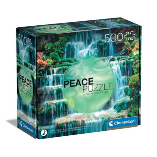 Puzzle Clementoni 500 dielikov Peace - The Flow