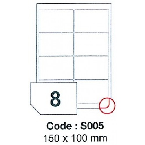 etikety RAYFILM 150x100 univerzálne biele SRA3 R0100S005Q (400 list./SRA3)