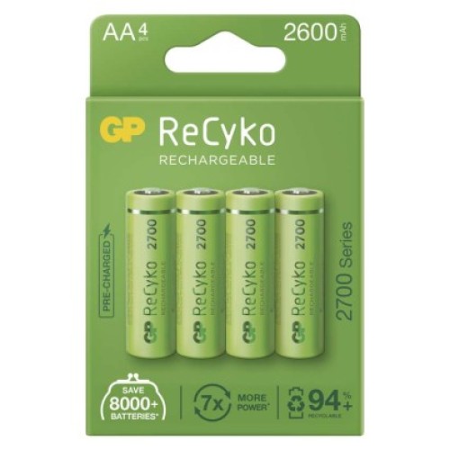 Nabíjacia batéria GP ReCyko 2700 (AA) 4 ks